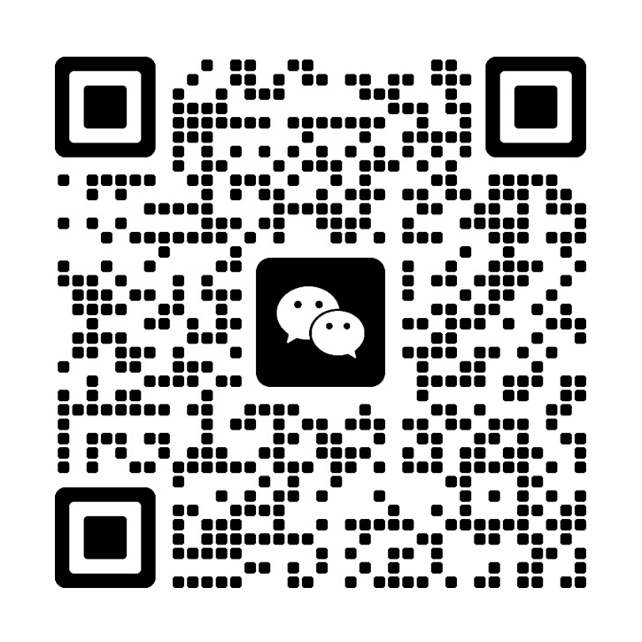 黑色边框正方形二维码，中央显示三复公众号图标，下方有文字说明关注后可获取最新资讯与活动信息